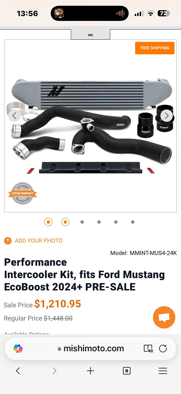 S650 Mustang Intercooler upgrade IMG_3913