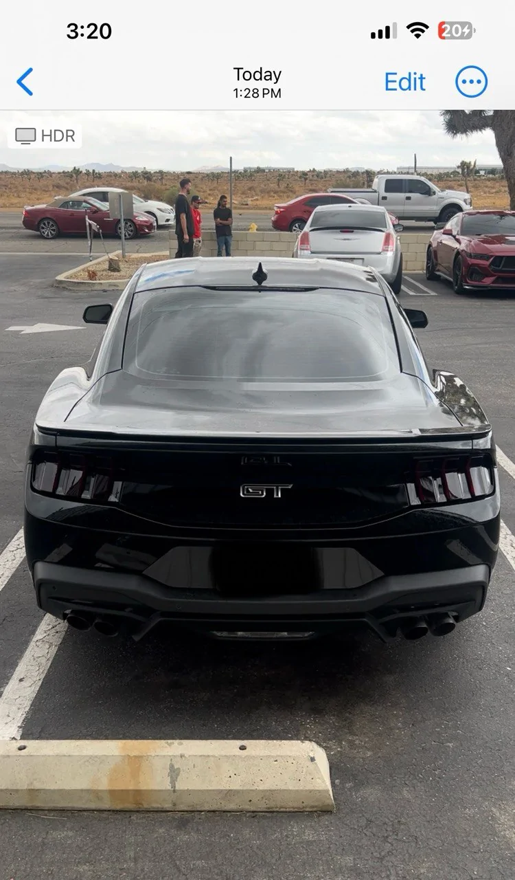 S650 Mustang Black Car On What Color Rims? photo_5093933992083393781_y