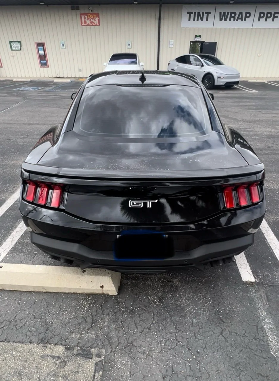 S650 Mustang Black Car On What Color Rims? photo_5093933992083393783_y