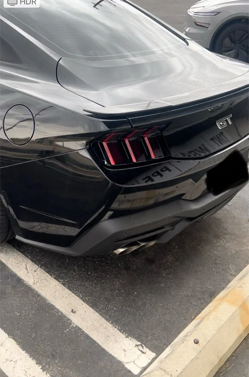 S650 Mustang Black Car On What Color Rims? photo_5093933992083393779_y