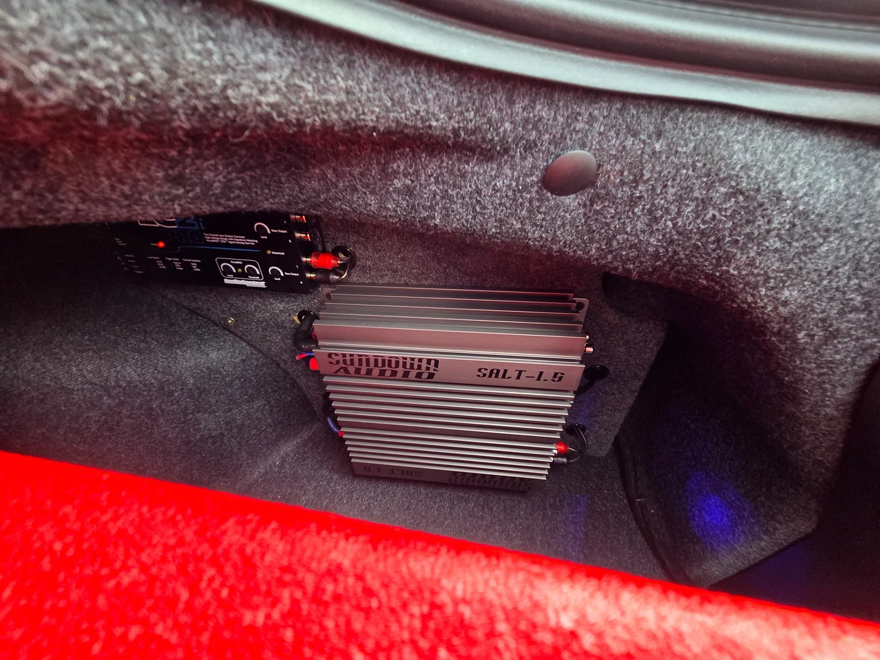 S650 Mustang 4th Order Bandpass Sub setup! 20250926_170722