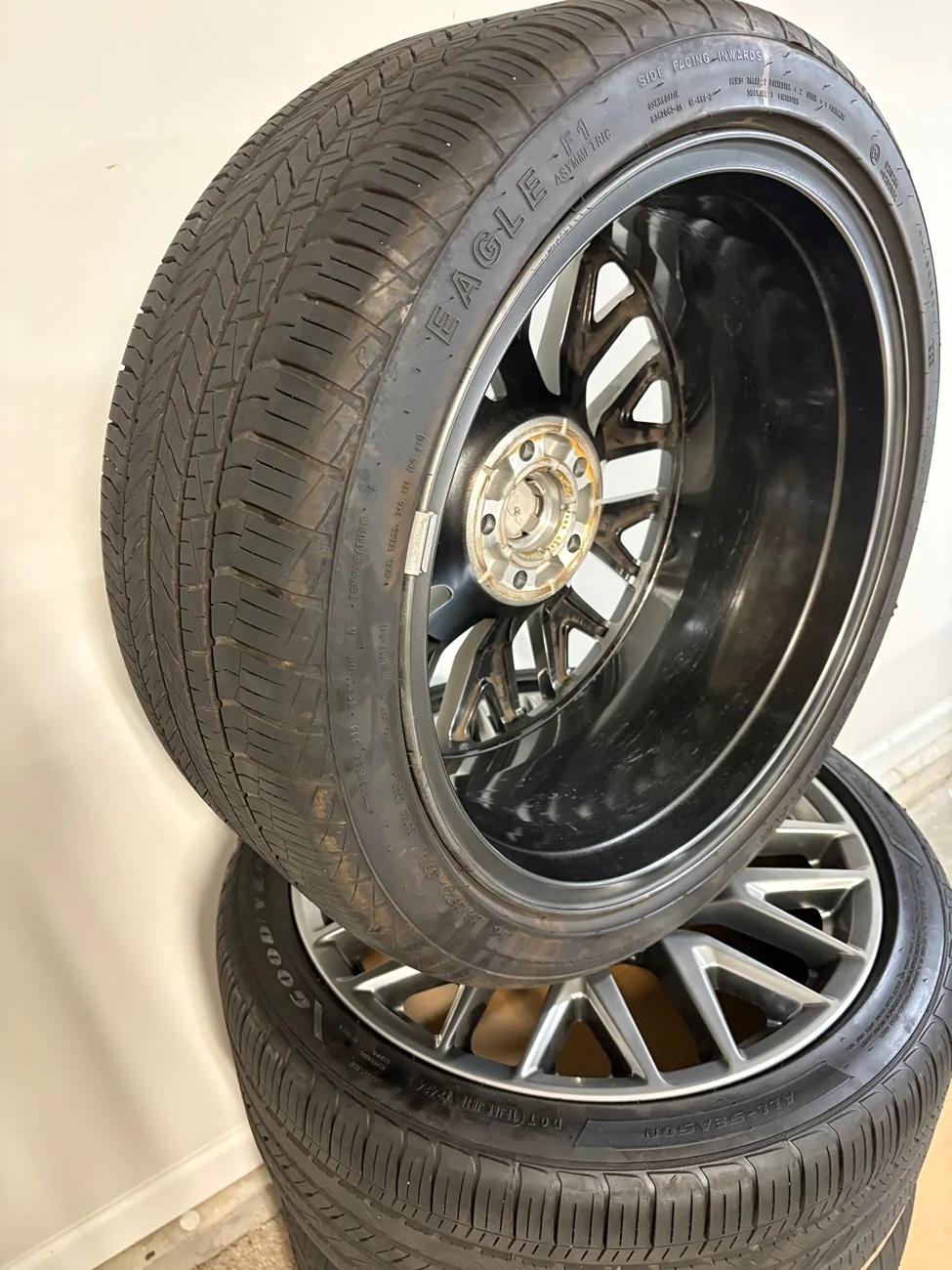 S650 Mustang Complete set Factory wheels, tires, TPMS, Lug nuts IMG_5543