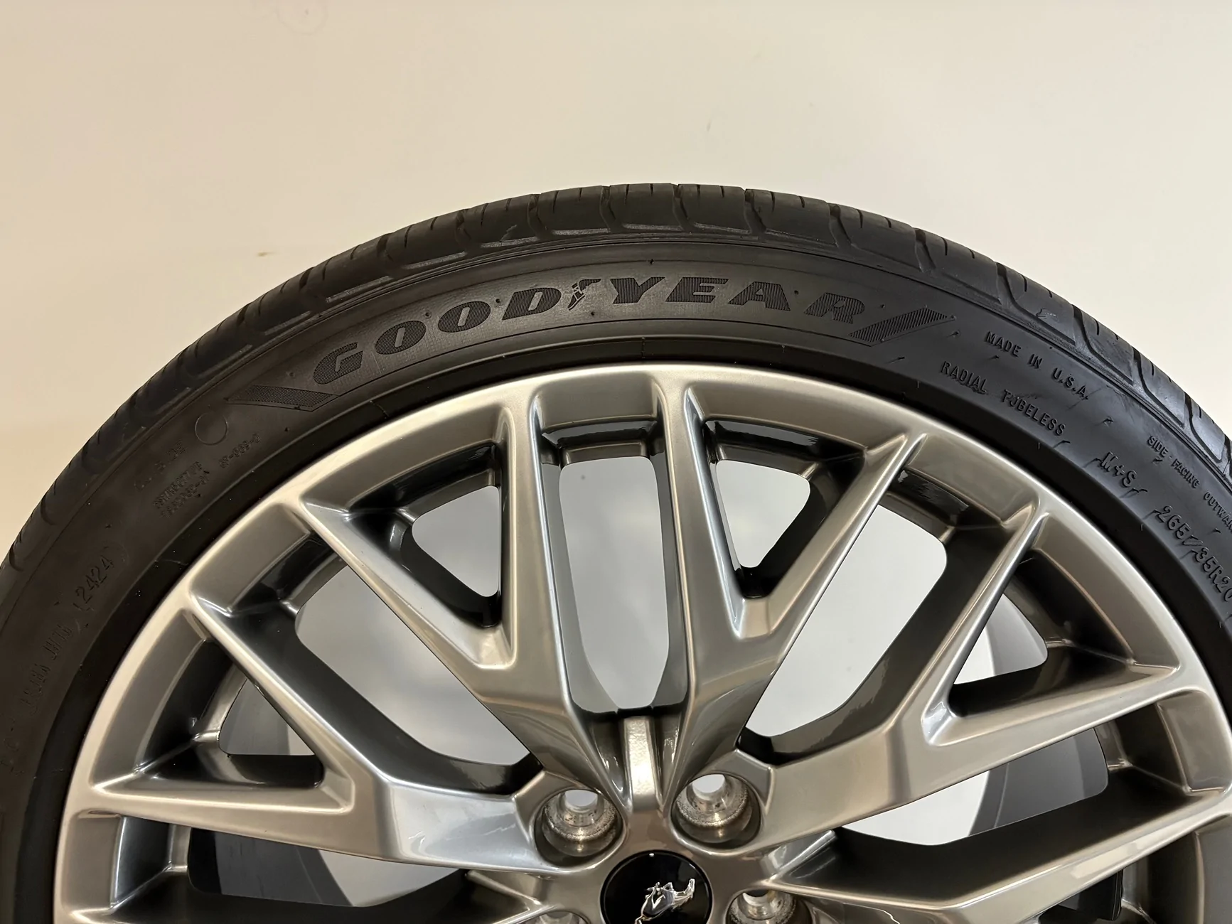 S650 Mustang Complete set Factory wheels, tires, TPMS, Lug nuts IMG_5546