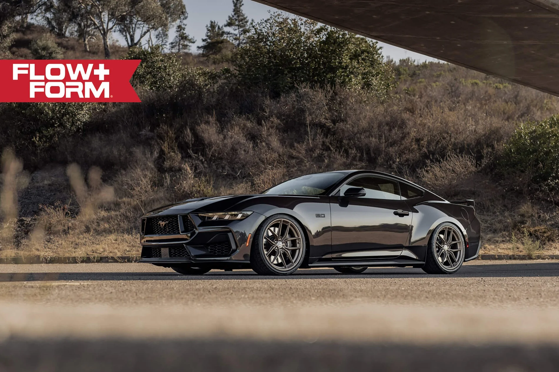 S650 Mustang Black Car On What Color Rims? 5