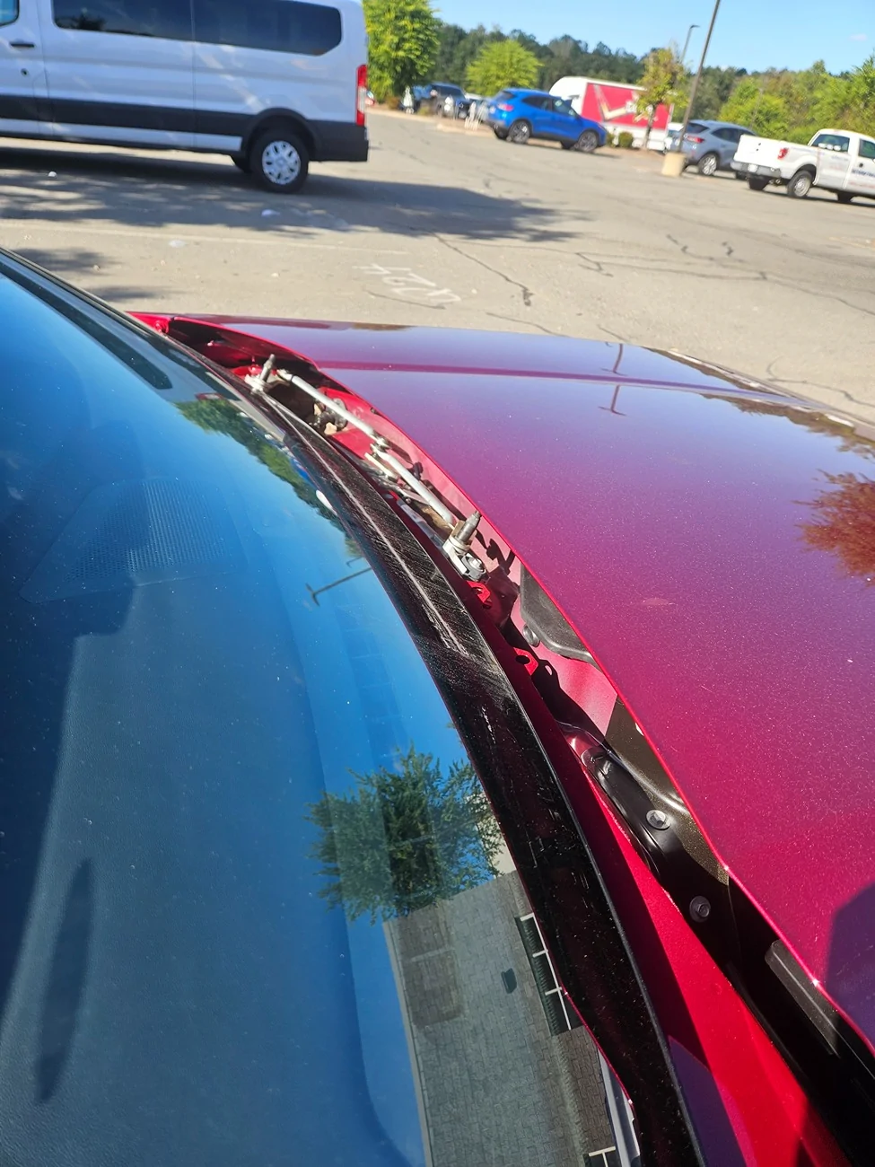 S650 Mustang BCM recall - photo of one being fixed 1000011172
