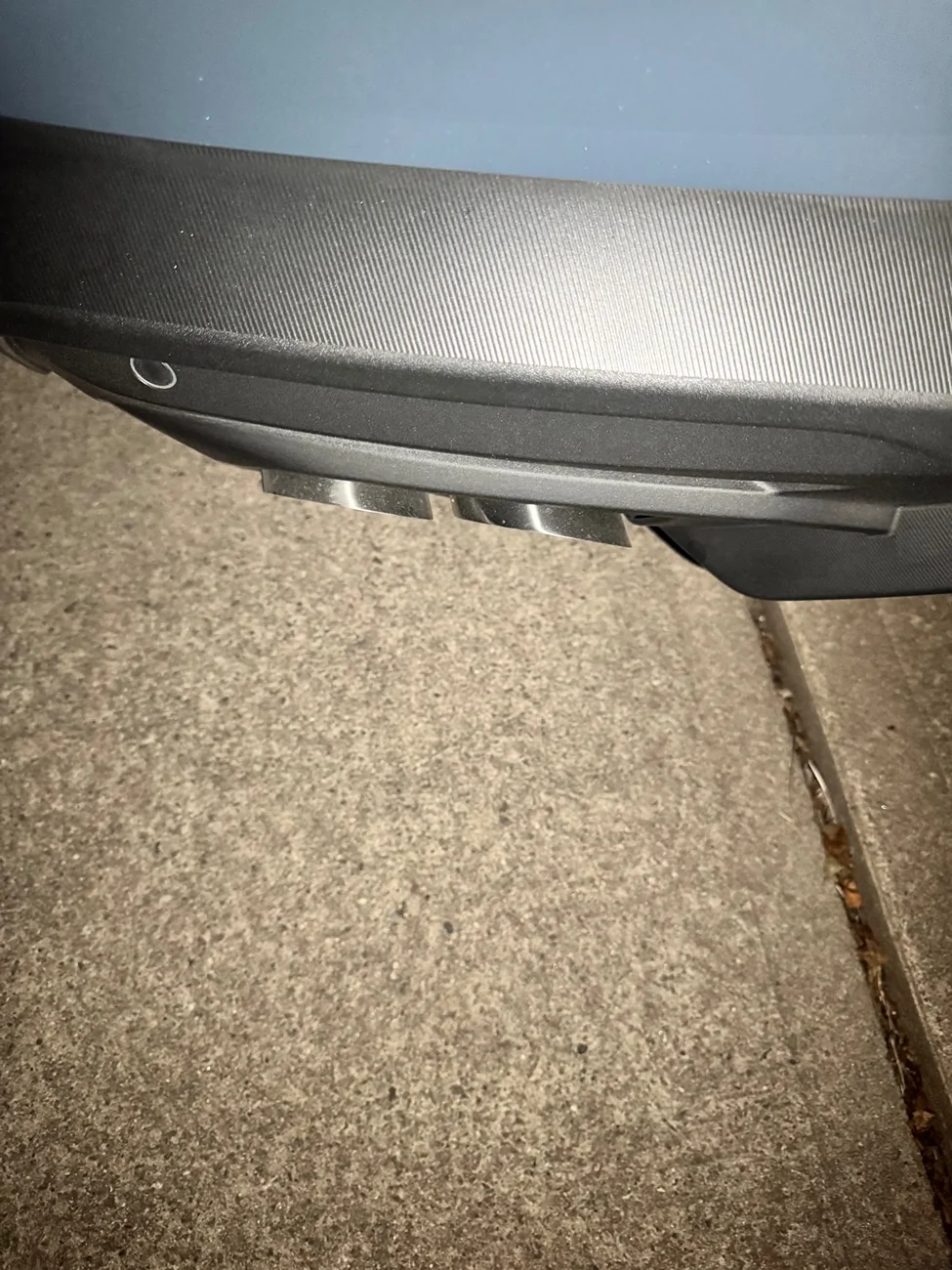 S650 Mustang Uneven Exhaust Height IMG_0831