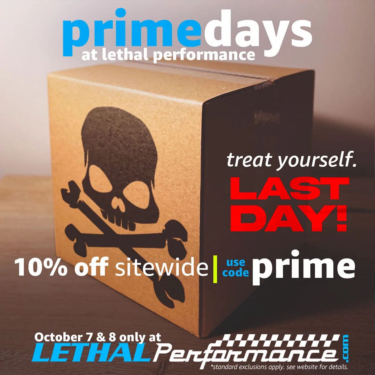 S650 Mustang PRIME DAY! SITEWIDE SALE IS LIVE! last prime day 2025 2