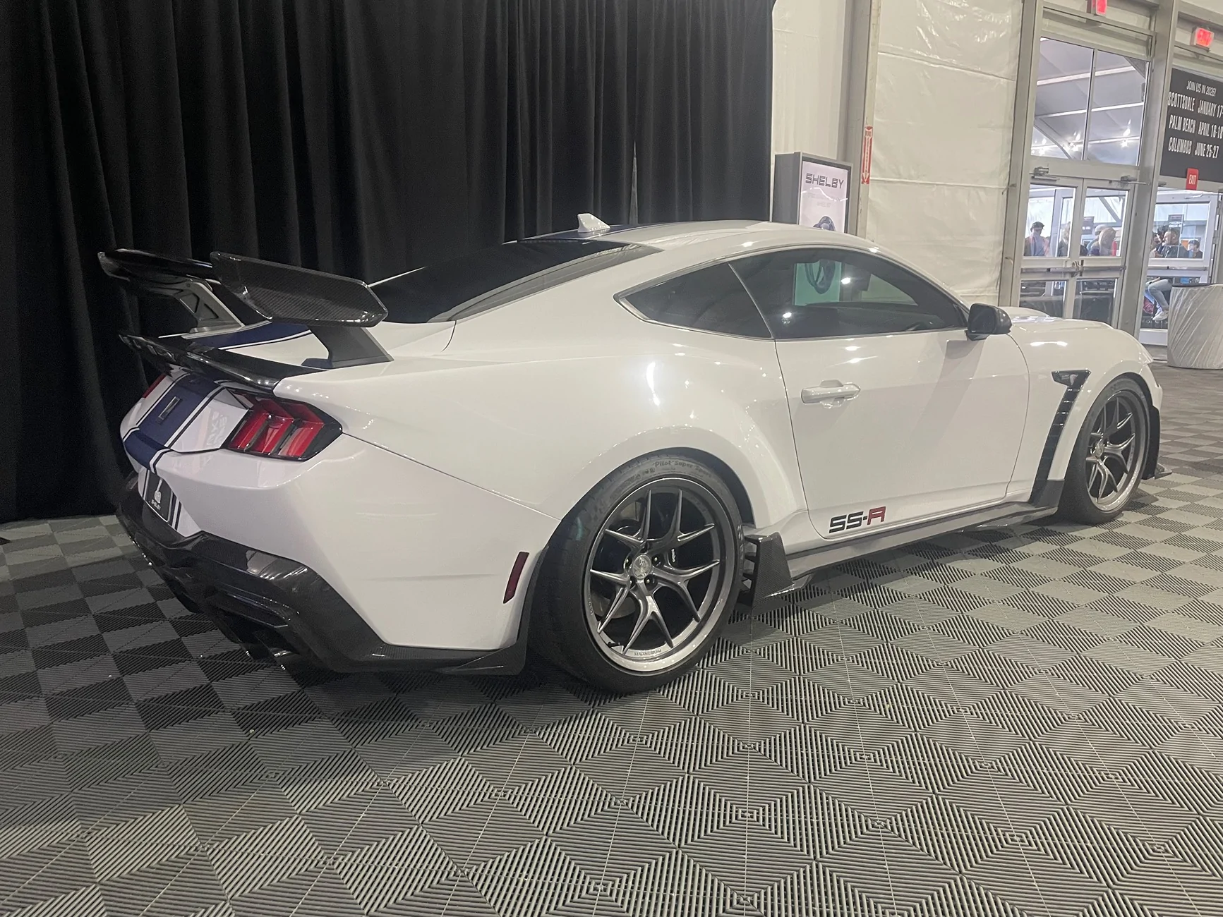 S650 Mustang SS-R Shelby Super Snake looks great in person. IMG_2534