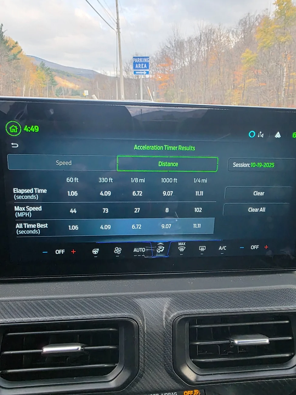 S650 Mustang How Accurate are the Track App Times 20251019_164954