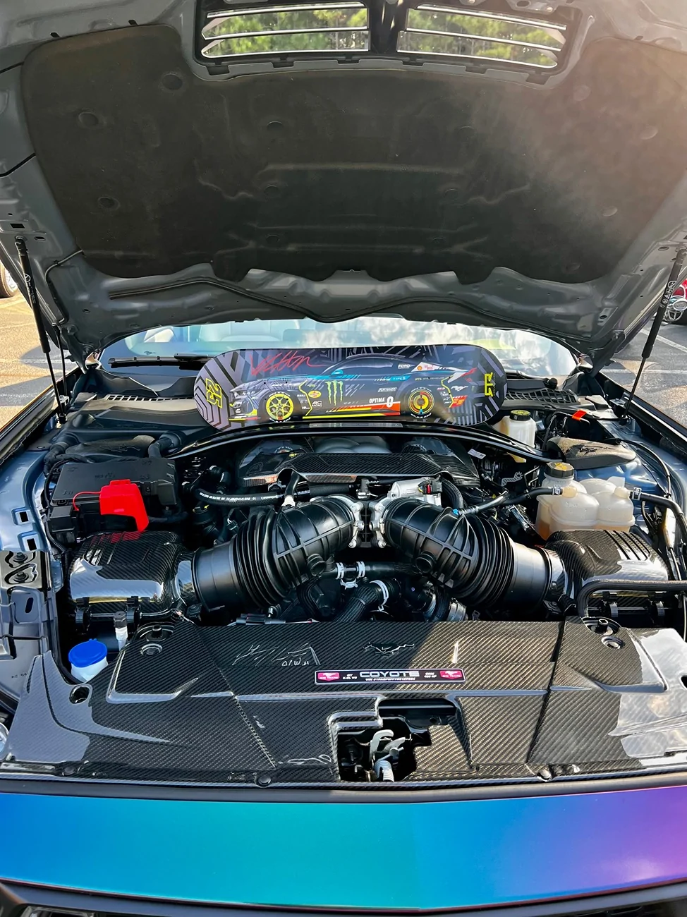 S650 Mustang Underhood "Ford Performance" Engine Dress Up Kit IMG_2432