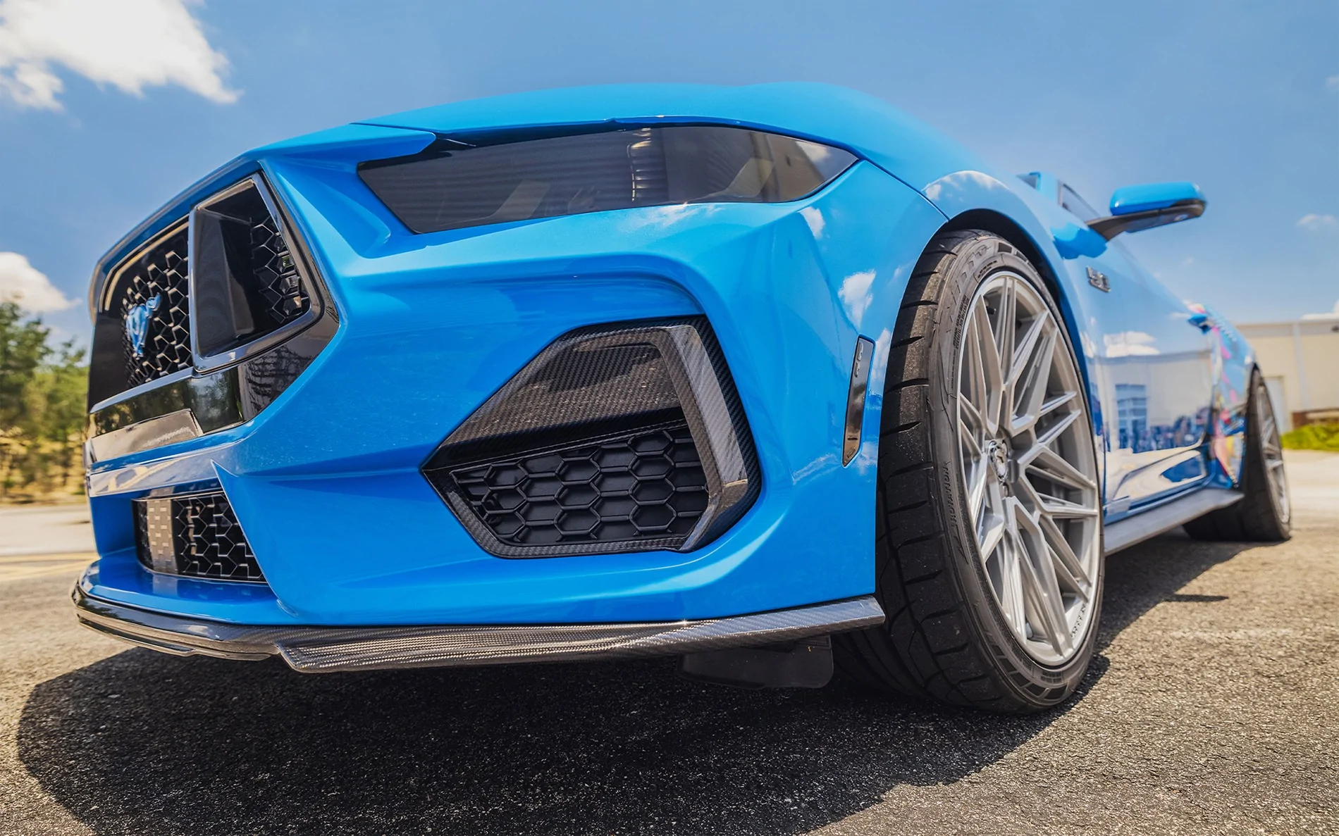 S650 Mustang DX Carbon Fiber Line here at Lethal Performance! dx cf gt 24 front 1 f