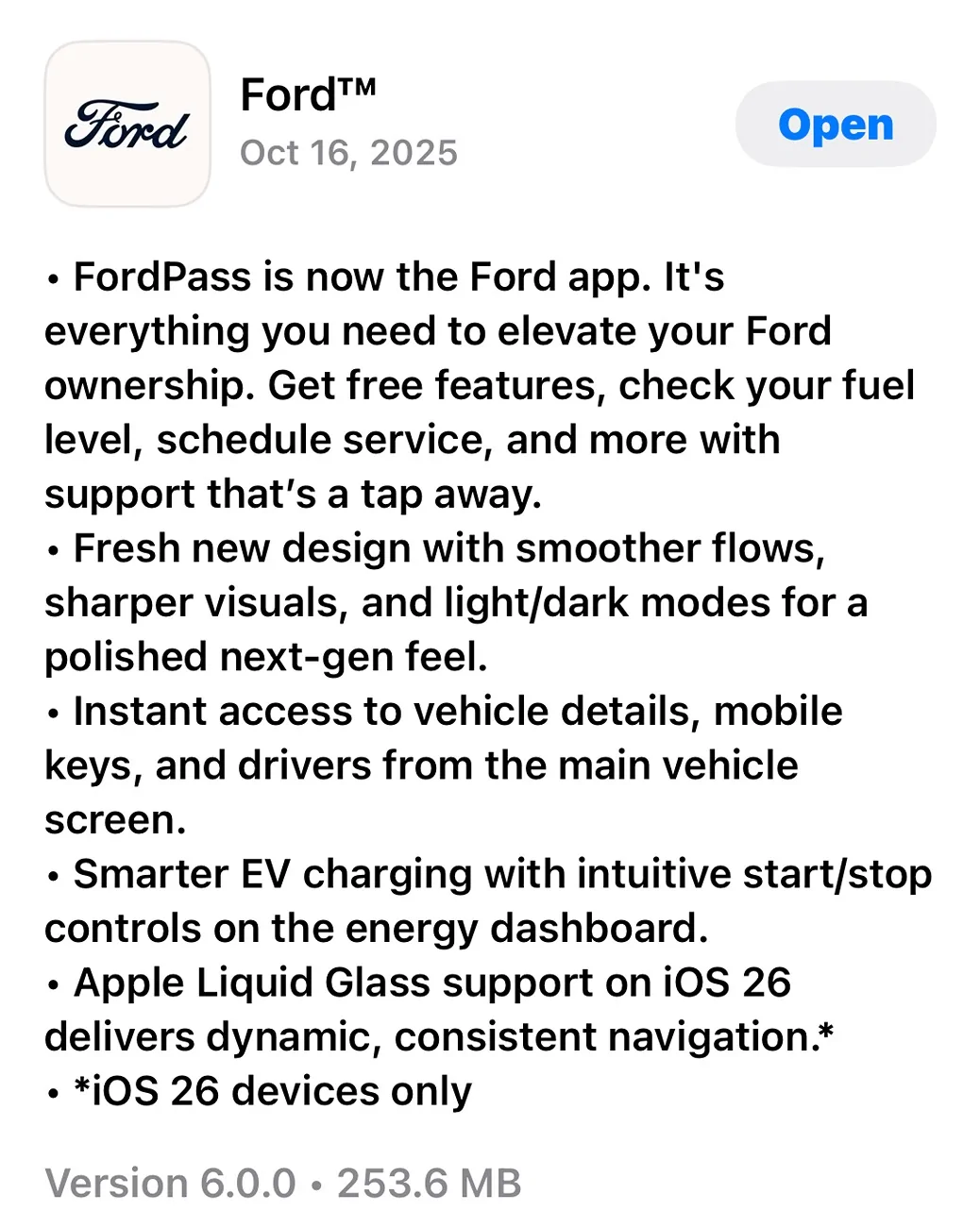 S650 Mustang FordPass App becomes "Ford" As Blue Oval's Official Ownership App IMG_3711