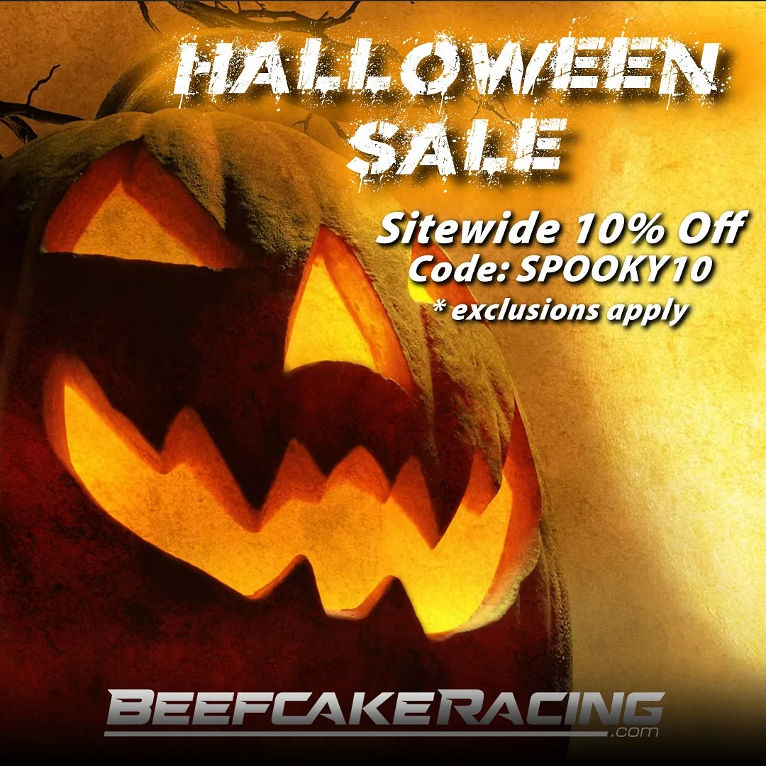 S650 Mustang Halloween Sale is live at Beefcake Racing ! 562556932_18539071003042830_886342912837033043_n