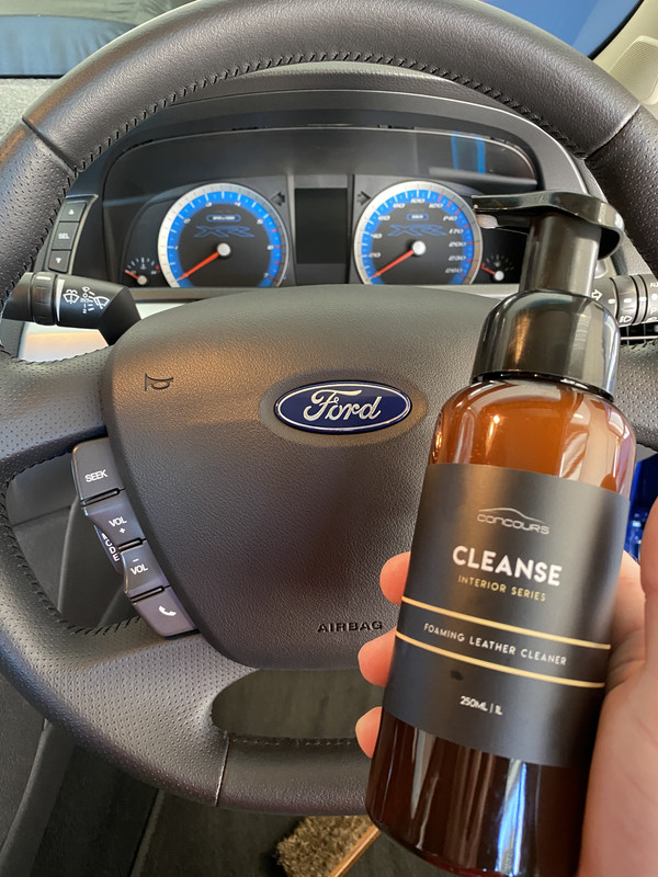 S650 Mustang NV Cleanse and Nourish Leather Care Products IMG-9221