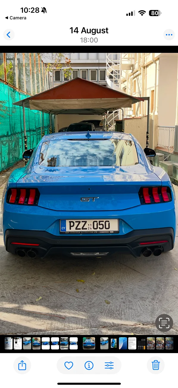 S650 Mustang Rear wing spoiler IMG_6574