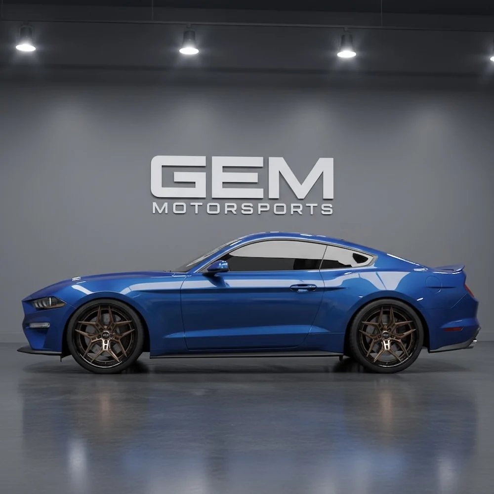 S650 Mustang ALT FORGED Wheels for Mustang GT, Mach 1, GT350, GT500 19" 20" - Light weight & Concave Designs ALT-FORGED-DL18-2PIECE-GLOSS-BRONZE-WHEELS-FOR-MUSTANG-GT-DARKHORSE-S650-S550-GEM-MOTORSPORTS