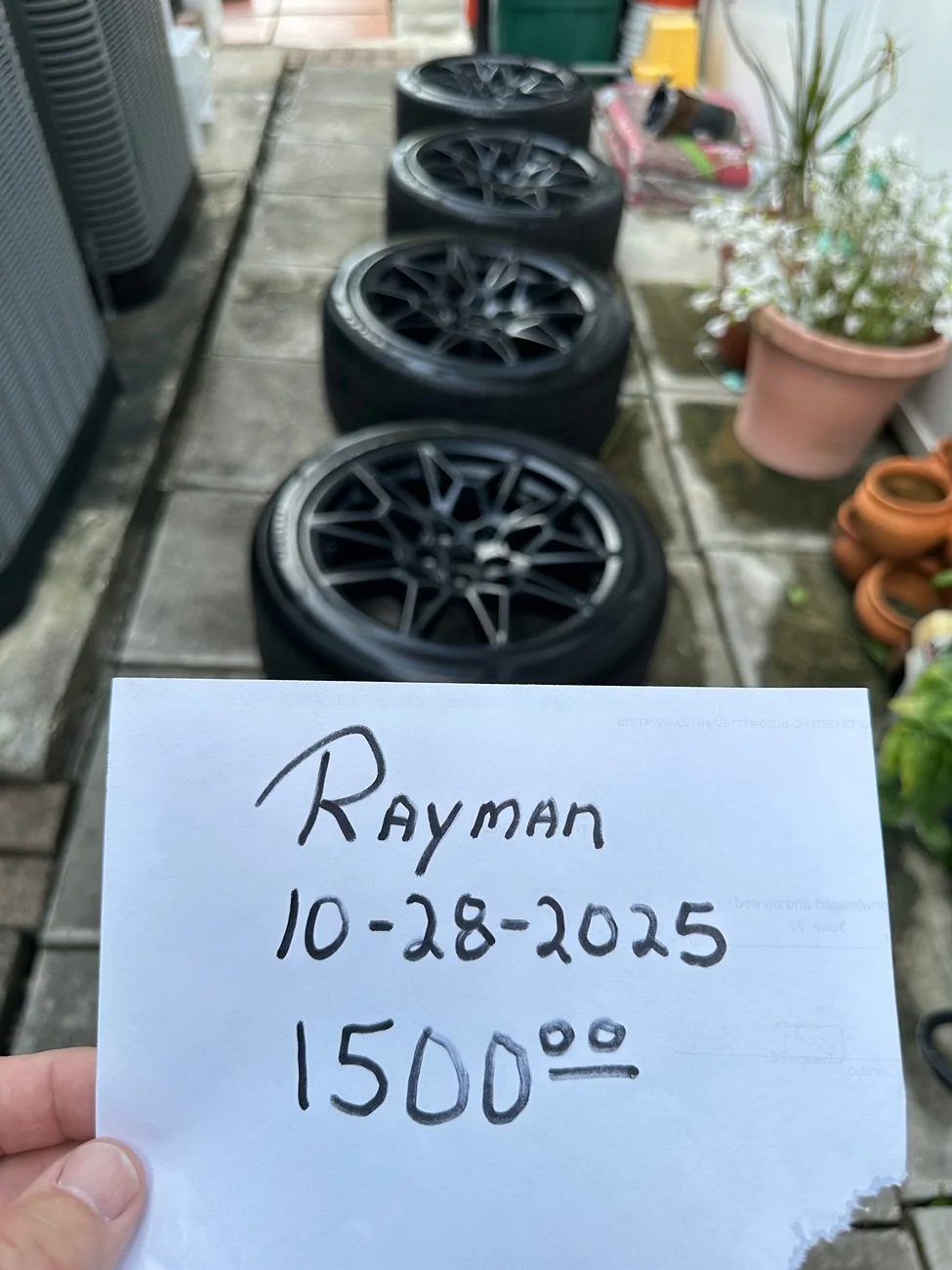 S650 Mustang Tires with rims for sale IMG_6264