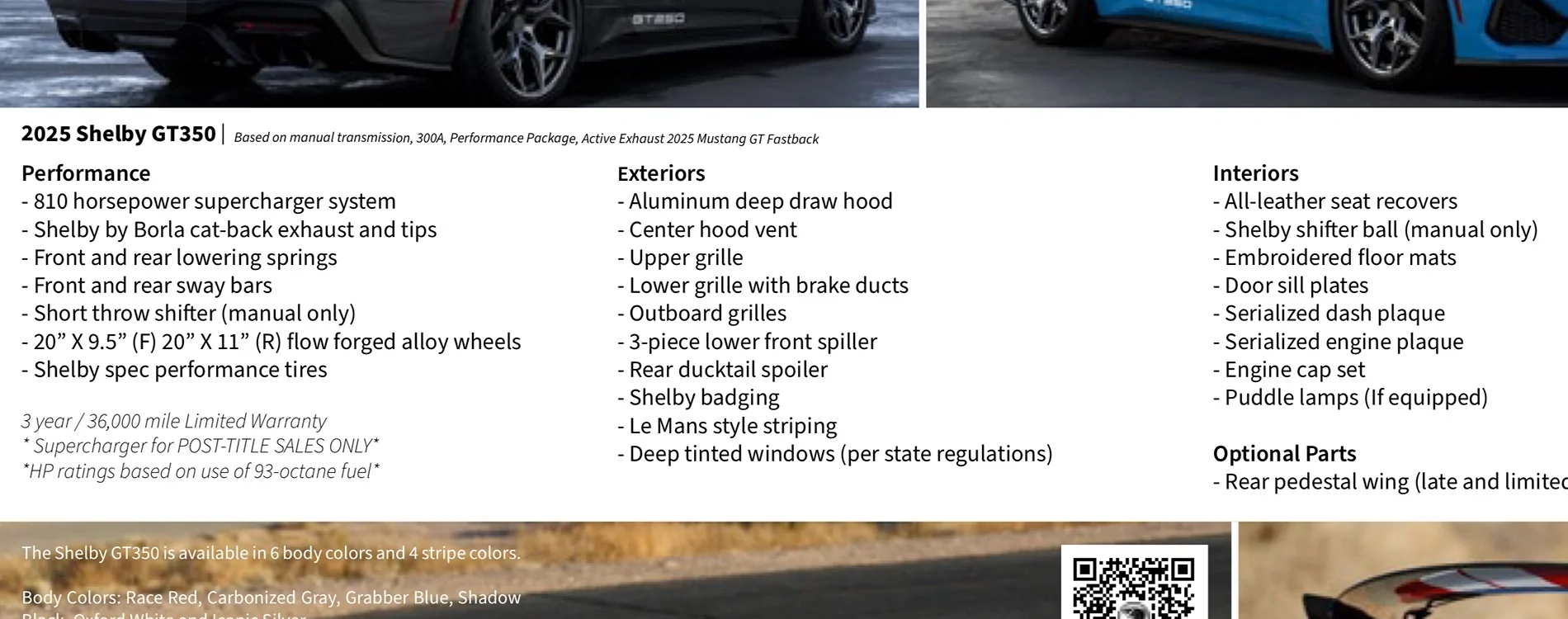 S650 Mustang RTR Price Jump IMG_9795
