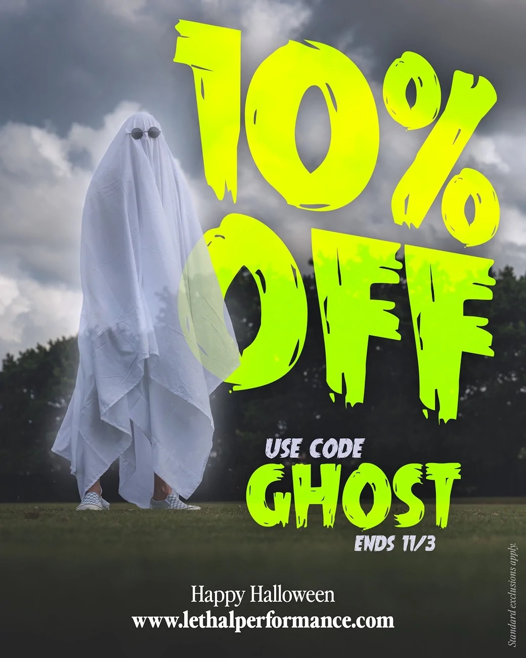 S650 Mustang Halloween Sale at Lethal Performance! 10off_ghost
