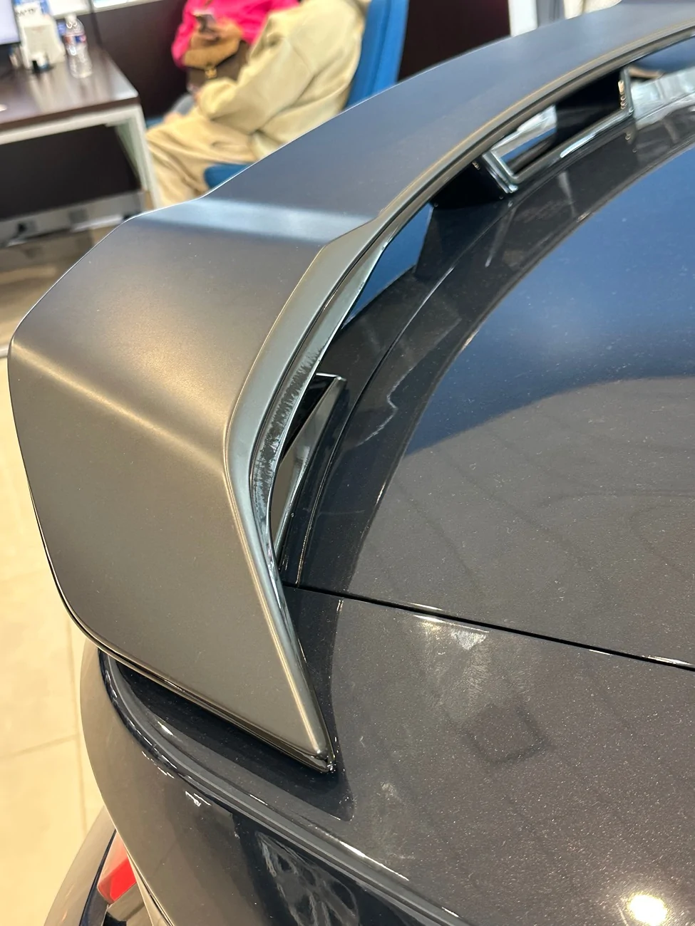 S650 Mustang What is this piece on top of the Dark Horse Spoiler and can it be added to my PP GT?? IMG_8778