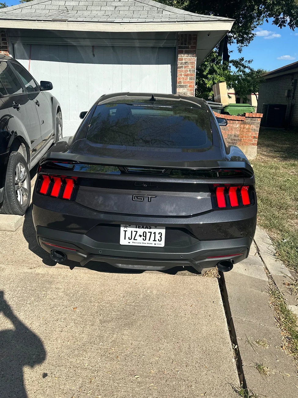 S650 Mustang What is this piece on top of the Dark Horse Spoiler and can it be added to my PP GT?? IMG_6485