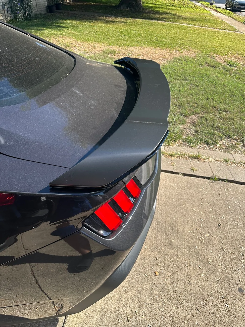 S650 Mustang What is this piece on top of the Dark Horse Spoiler and can it be added to my PP GT?? IMG_6486