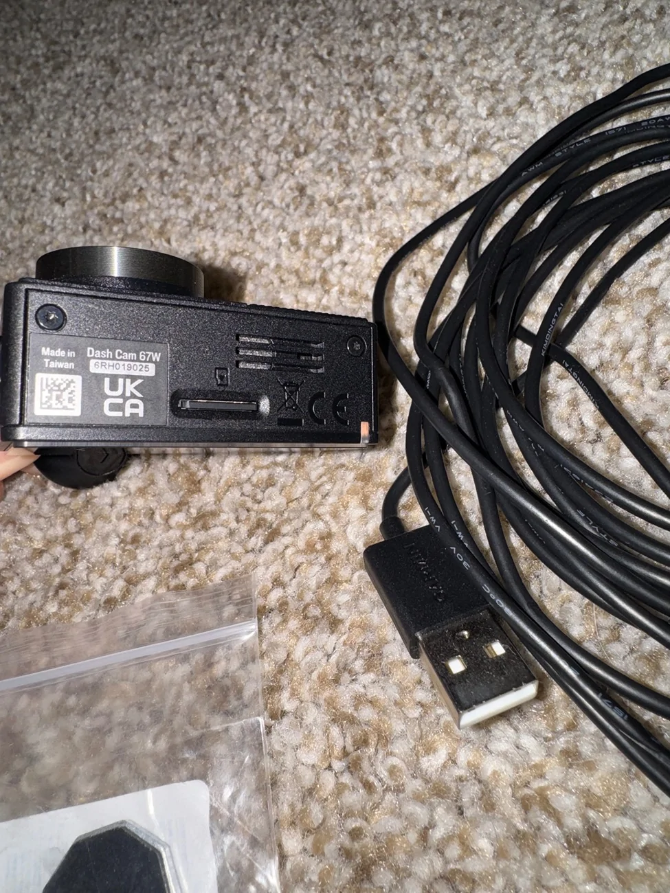 S650 Mustang For Sale: Garmin 67W Dash Cam IMG_7863