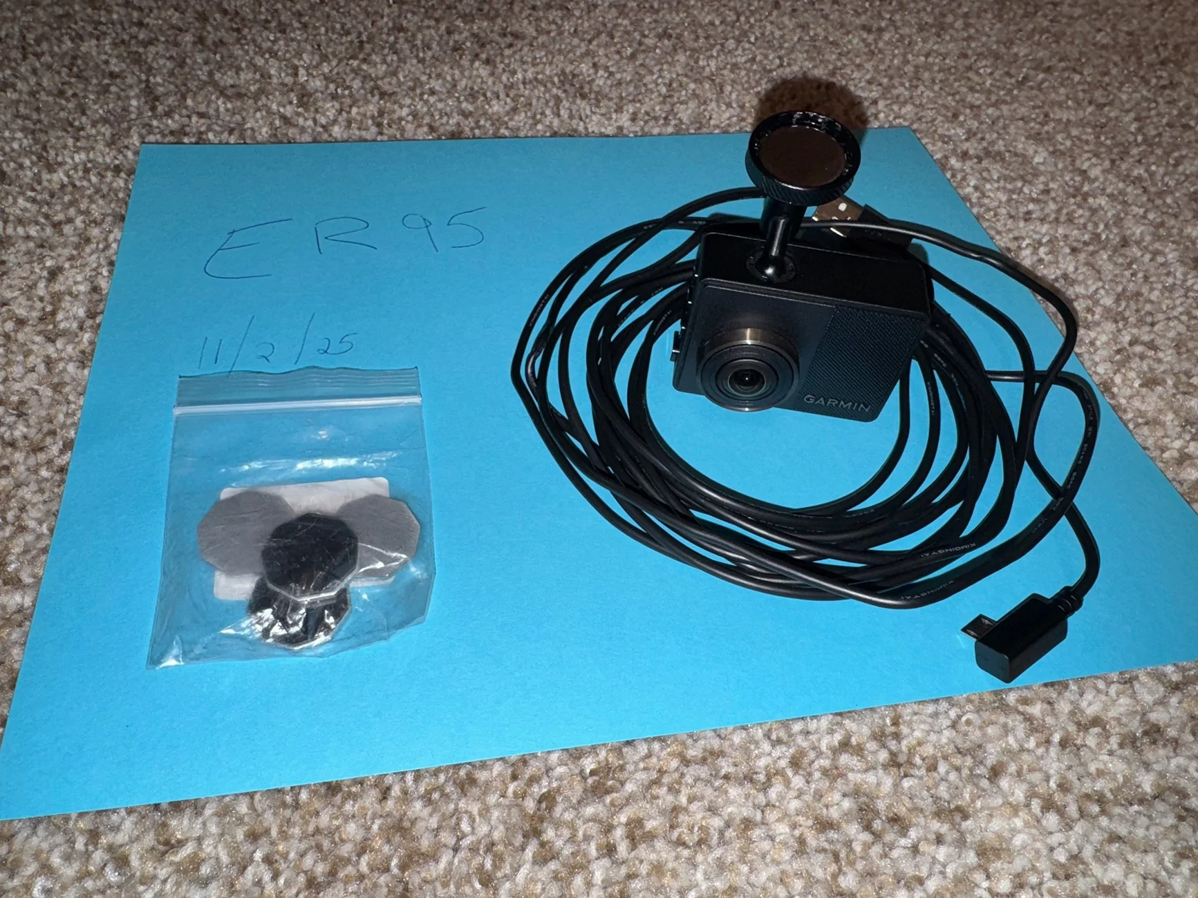 S650 Mustang For Sale: Garmin 67W Dash Cam IMG_7869