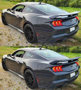 S650 Mustang GT Performance Pack Spoiler Gloss Black Or Body Color Spoiler-Com