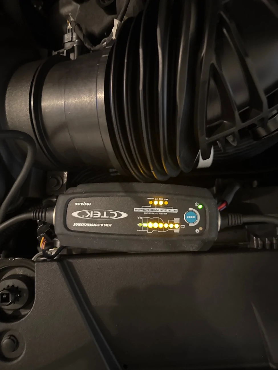 S650 Mustang Battery tender options for storage? imag