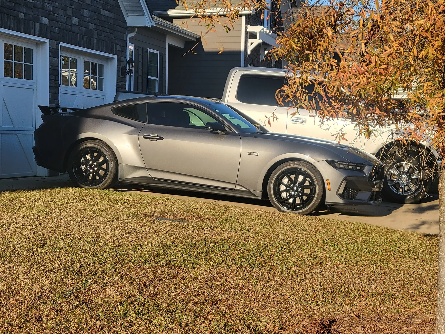 S650 Mustang GT Performance Pack Spoiler Gloss Black Or Body Color 20251103_161958