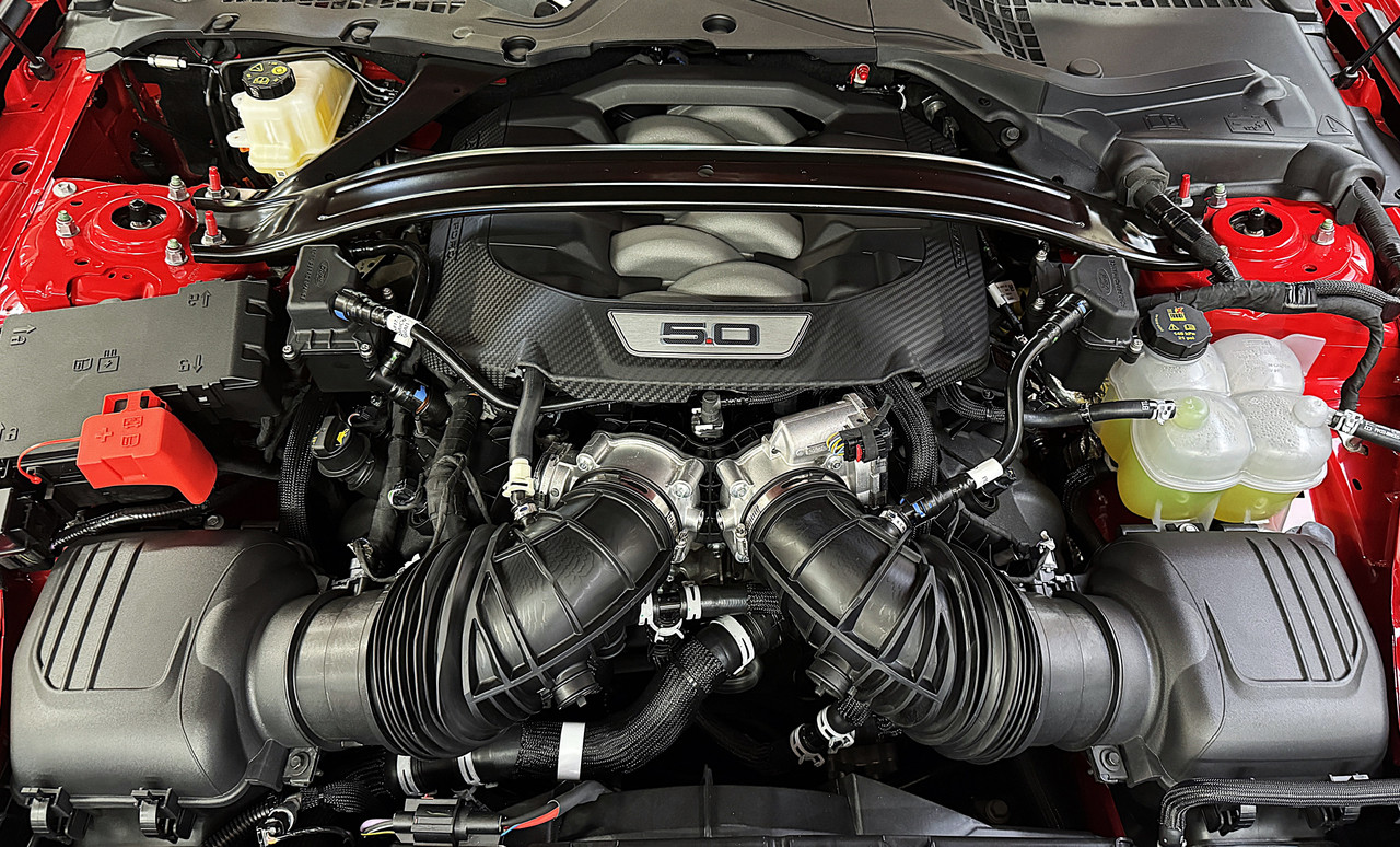 S650 Mustang Ford Performance Air Oil Separator Installed! IMG-2792