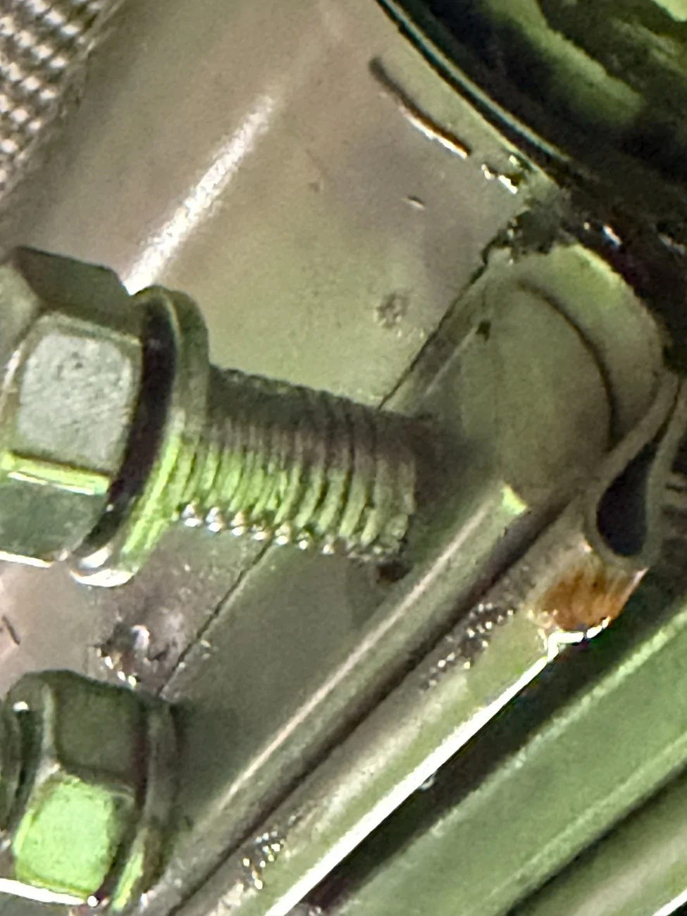 S650 Mustang Fair warning Steeda so called premium clamps ...🙄 IMG_1497