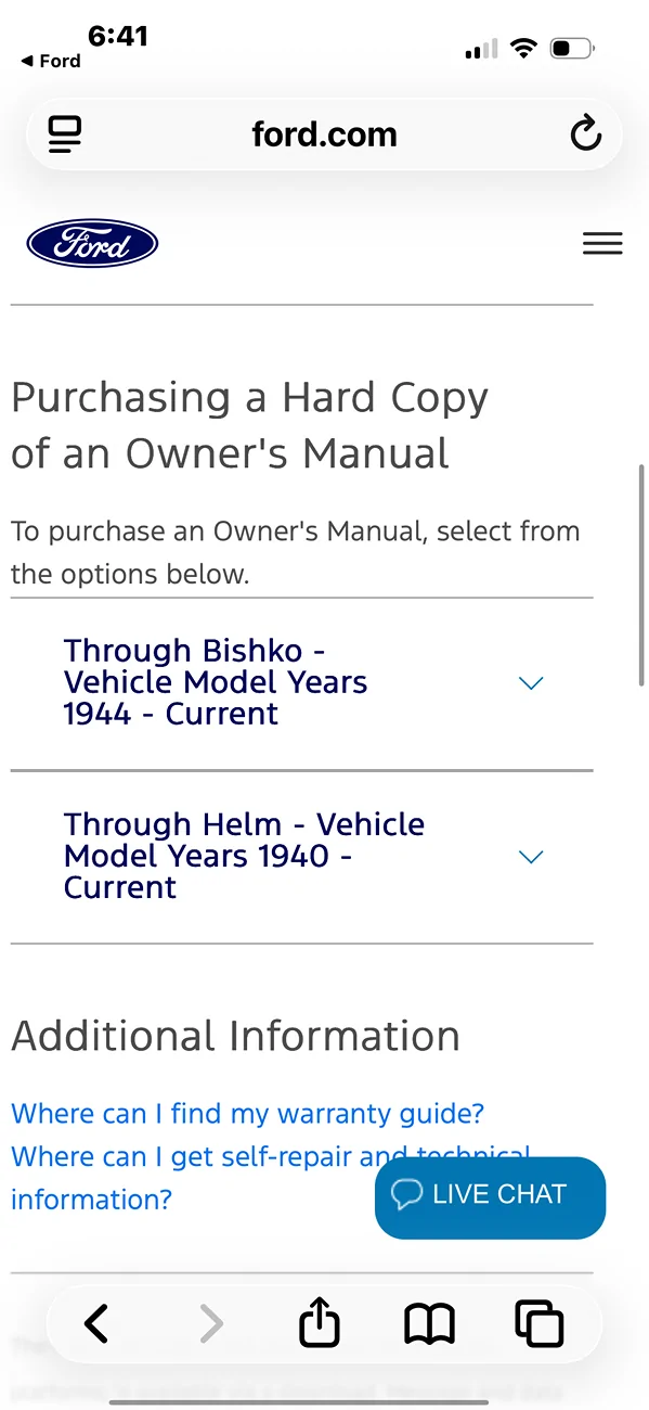 S650 Mustang Ordered a printed physical owners manual and it was fantastic! IMG_8906