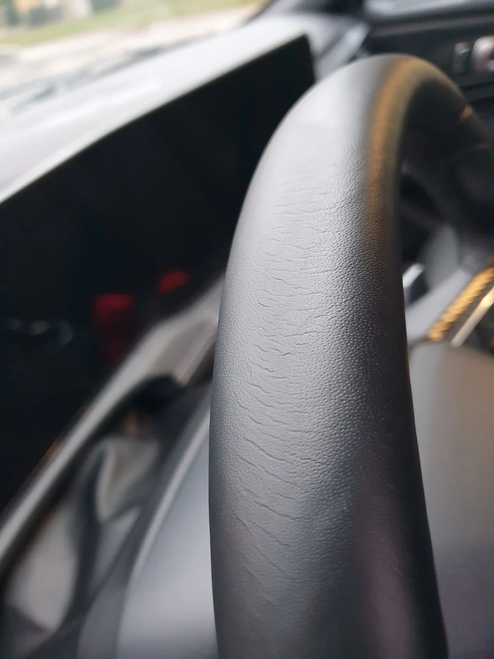 S650 Mustang Strange sound from brake pedal + brake noise Steering wheel wrinkles