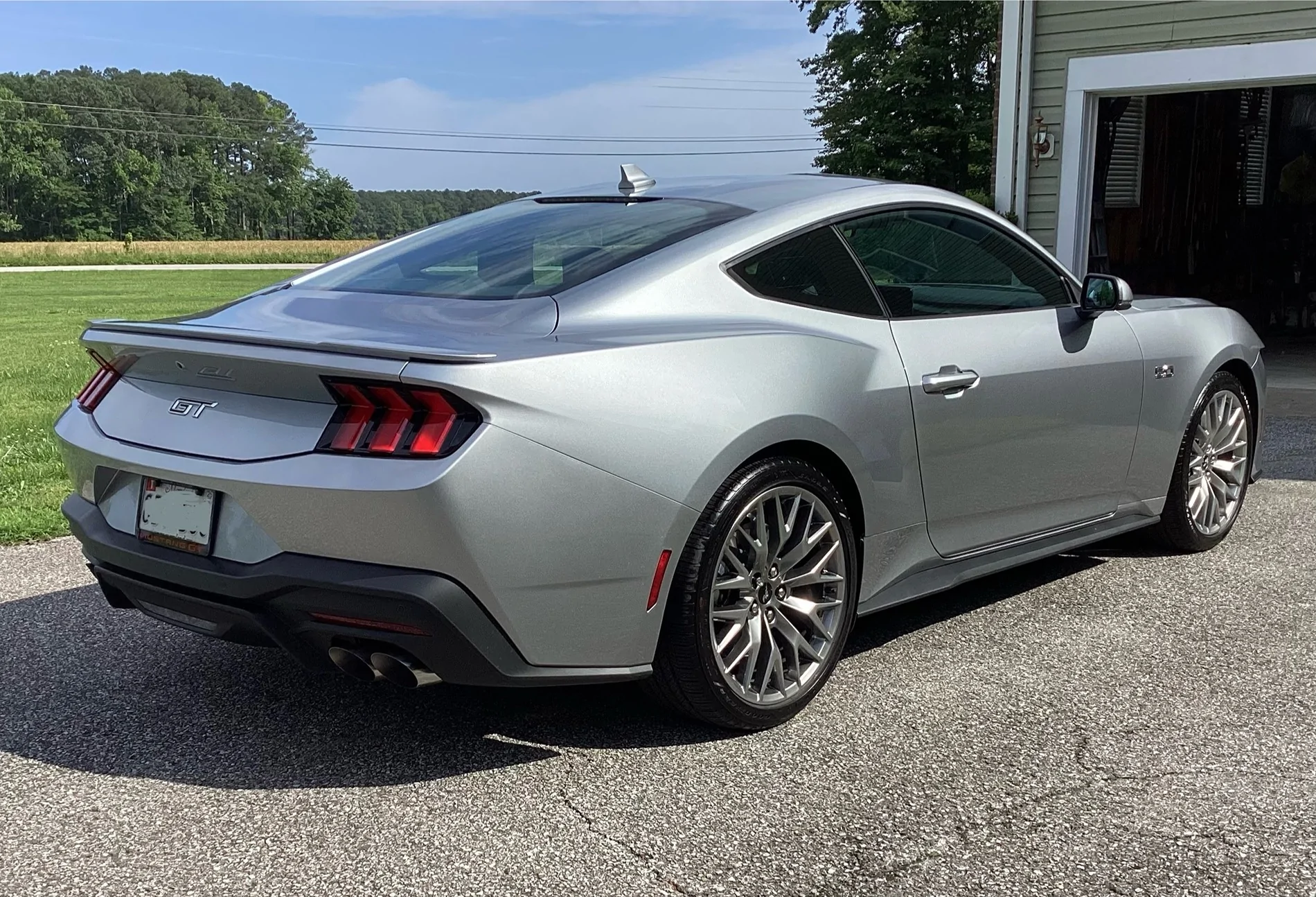 S650 Mustang Rear wing spoiler IMG_7091
