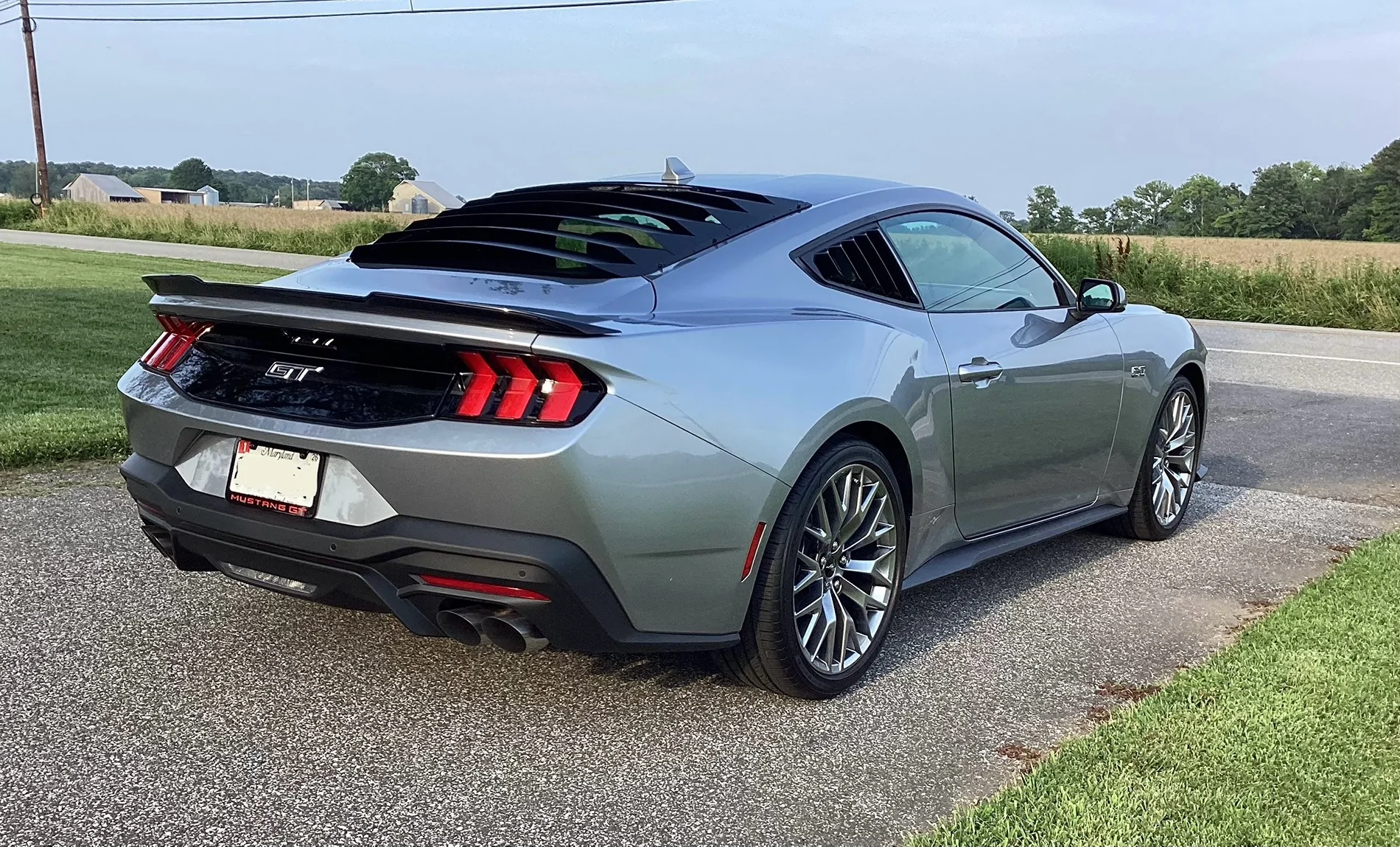 S650 Mustang Rear wing spoiler IMG_7169