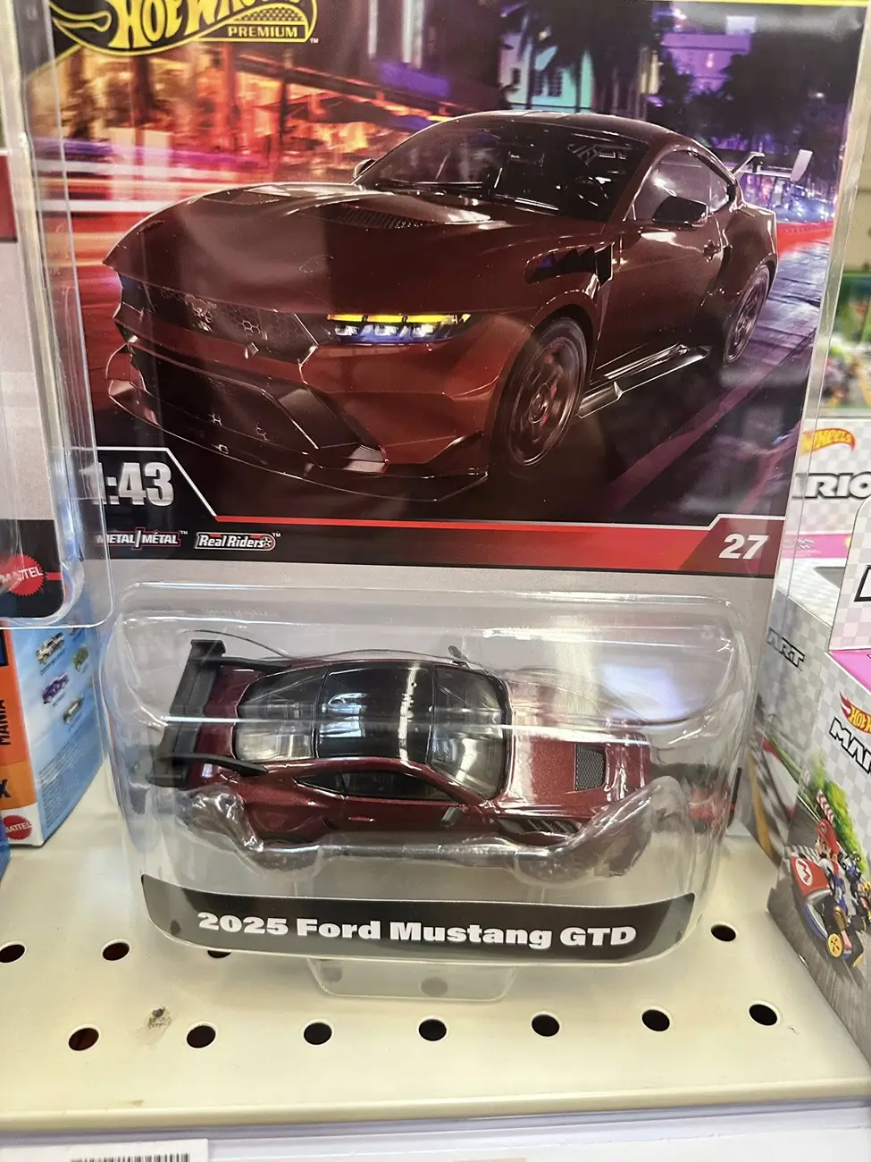 S650 Mustang First S650 2024 Ford Mustang Diecast! 1/18 Dark Horse in Carbonized Gray 1762890411366-kk
