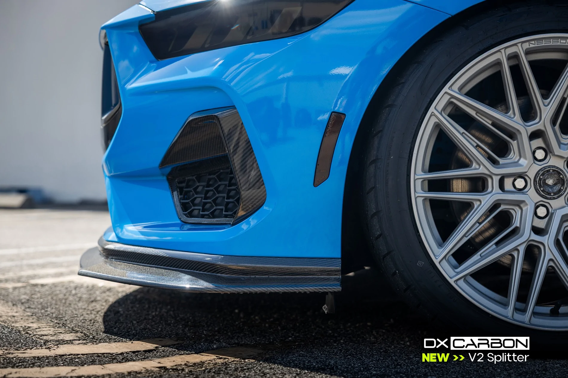 S650 Mustang NEW DXCarbon V2 Performance Splitter from Lethal Performance! lthl9929-copy