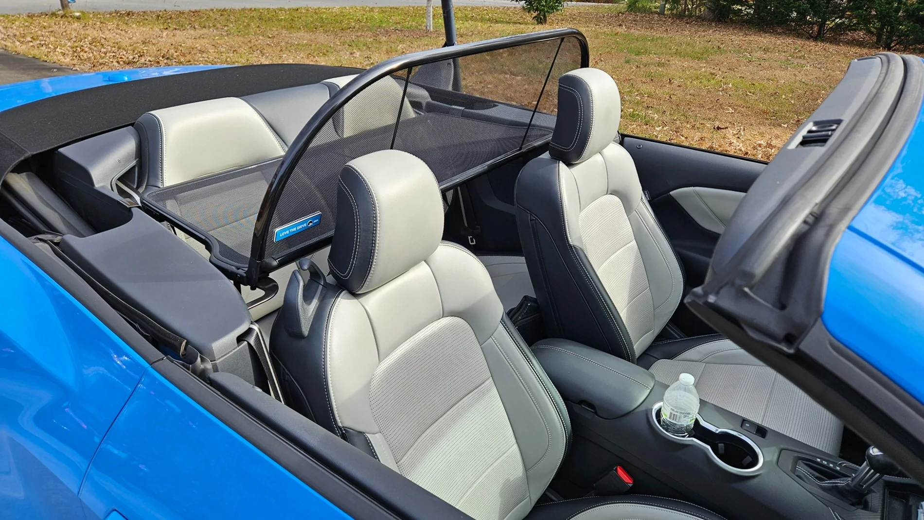 S650 Mustang Looky what arrived today - Convertible Wind Deflector 20251115_105628