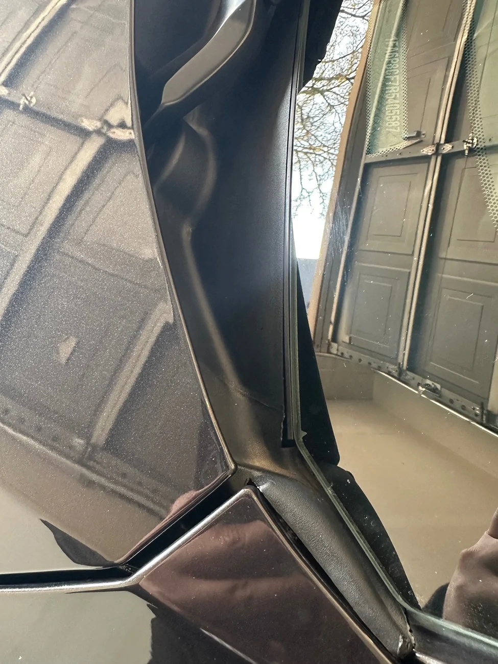 S650 Mustang Just had the recall done. Is this normal? IMG_7658