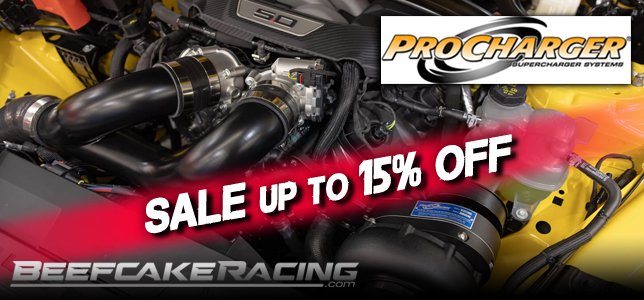 S650 Mustang Black Friday Alert! UP To 15% On Procharger Supercharger At Beefcake Racing rger-supercharger-sale-up-to-15off-beefcake-racin