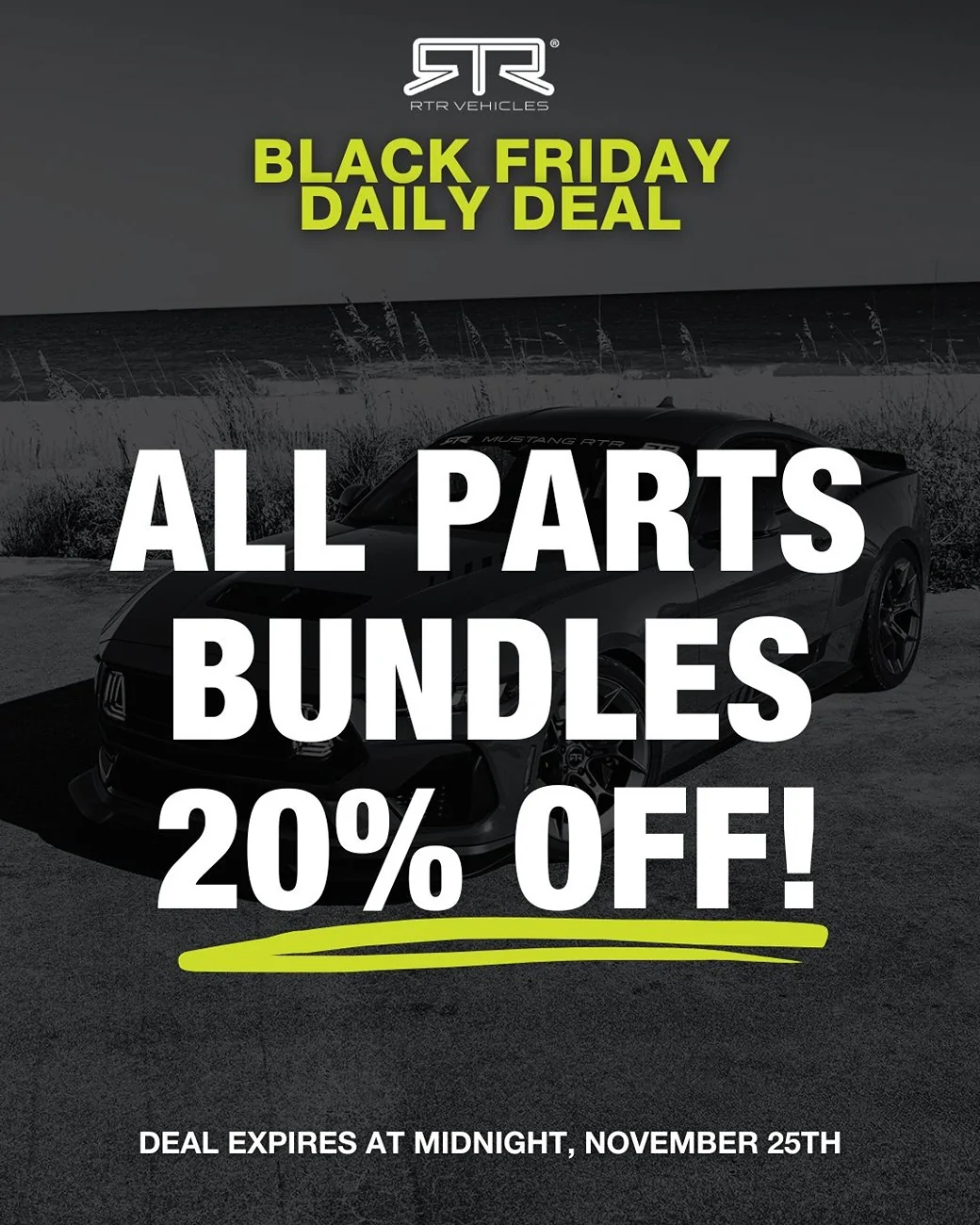 S650 Mustang RTR Vehicles Black Friday Daily Deals BFCM 11.25 Daily Deal S650