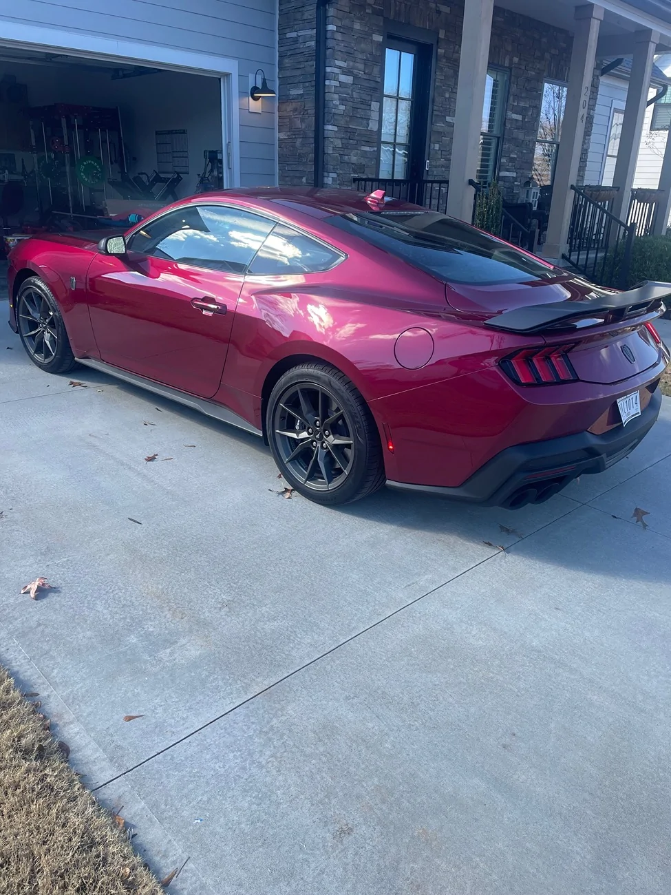 S650 Mustang Its here! New Dark Horse IMG_4110