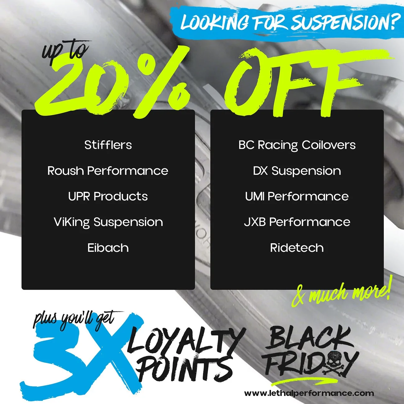 S650 Mustang BLACK FRIDAY DEALS UNDERWAY AT LETHAL PERFORMANCE bf_suspension