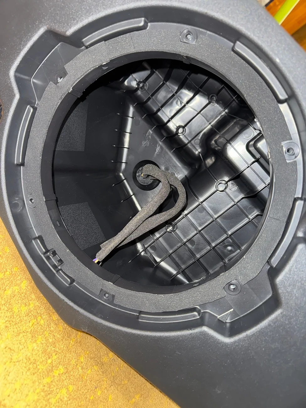 S650 Mustang Stock B&O sub to Kicker subwoofer 48CWRT104 IMG_FDB46C7D-E565-47B0-B323-832775F13A34