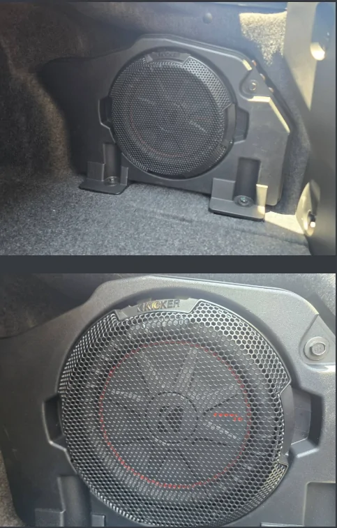 S650 Mustang Stock B&O sub to Kicker subwoofer 48CWRT104 1764568981418-84