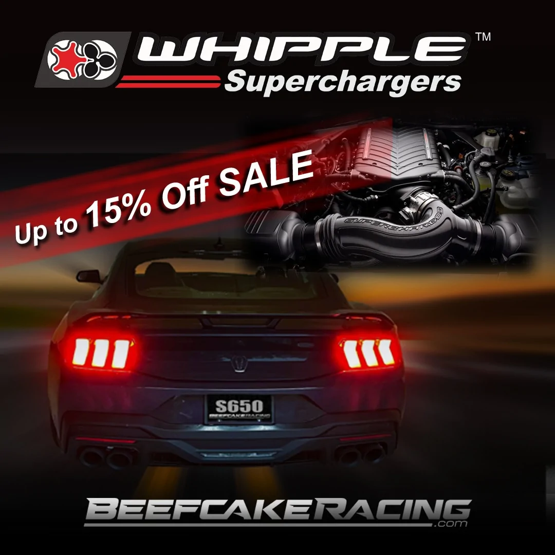 S650 Mustang CYBER MONDAY IS ALMOST OVER — LAST CALL! 🔥
Beefcake Racing’s Supercharger Blowout is in the final hours. 587050072_18547065433042830_2186007505052787696_n