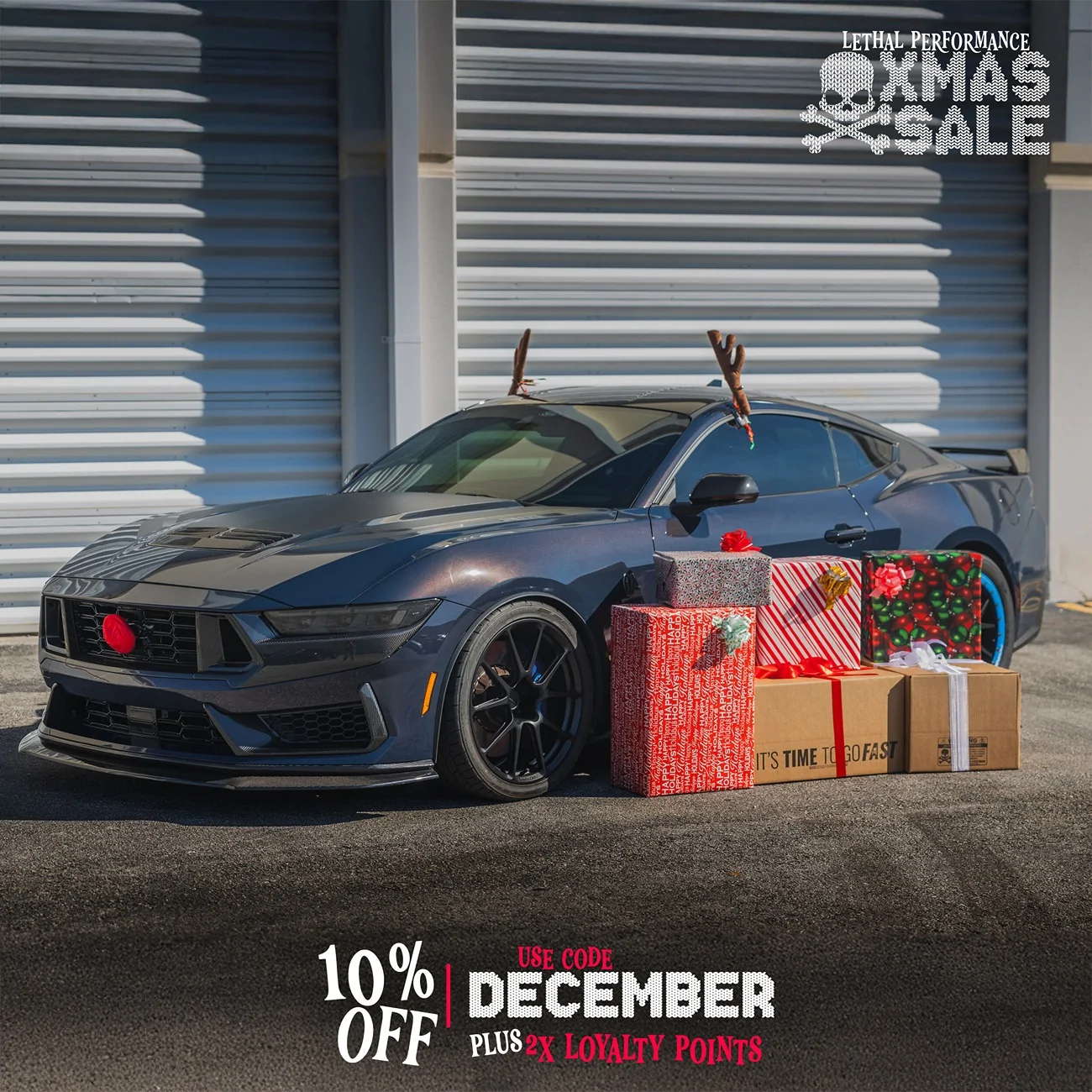 S650 Mustang SAVE 10% AT LETHAL PERFORMANCE WITH CODE: DECEMBER sitewide_dh3