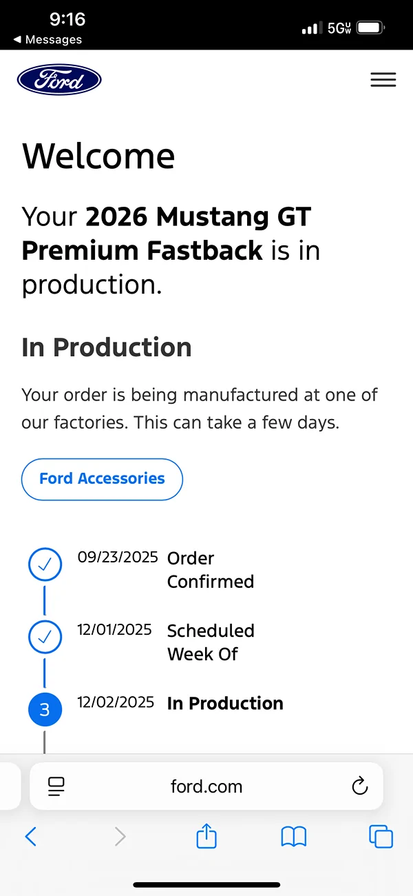 S650 Mustang ‘26 Order Update- Vin in 3 days Build Date Mid November IMG_1999